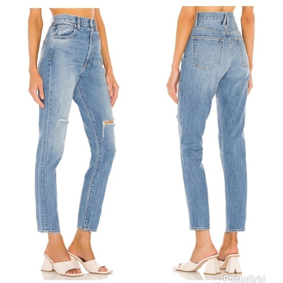 SLVRLAKE Beatnik High Rise Slim Jean in Trouble Maker New with Tags! - Picture 1 of 10